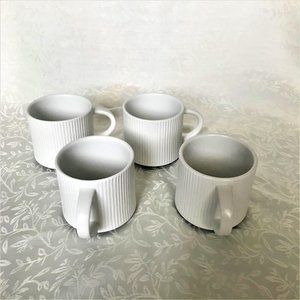 Vintage Cordalite Cups/Mugs Set of Four